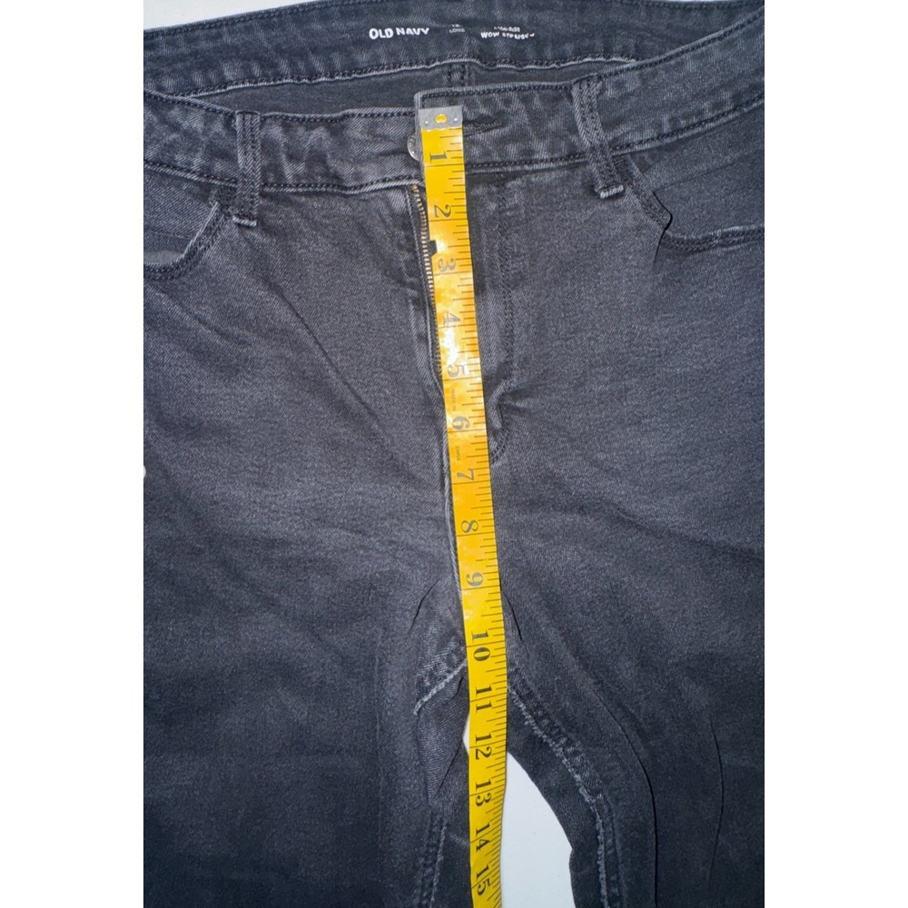 Old Navy Womens 12 High Rise Wow Straight Jeans Denim Everyday Casual Fall - Picture 7 of 8